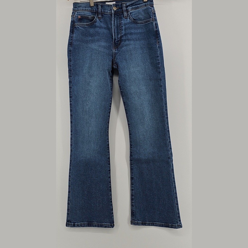 Hudson Womens Blair Jeans Cotton Blend Blue 26 High Rise Bootcut Denim